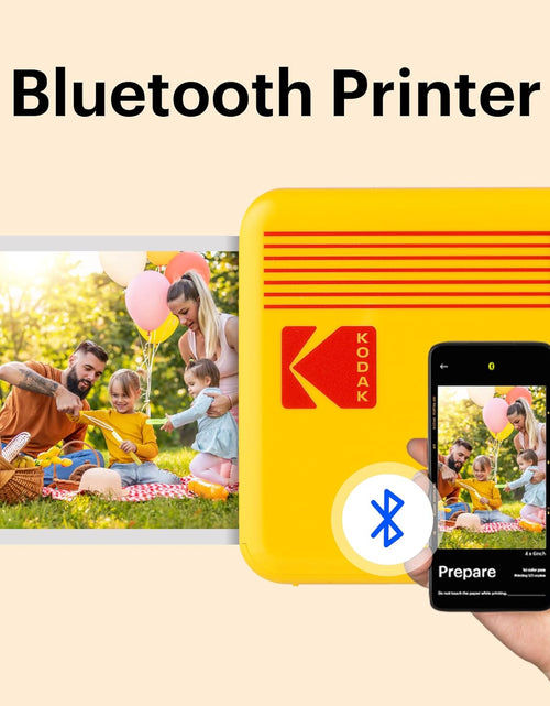 Load image into Gallery viewer, Mini 2 Retro 4Pass Portable Photo Printer (2.1X3.4 Inches) + 8 Sheets, White
