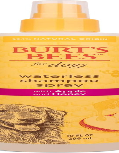 Load image into Gallery viewer, Burt'S Bees for Dogs Natural Waterless Shampoo Spray for Dogs, Apple and Honey Waterless Shampoo Spray, Dogs Shampoo, Dog Bathing Supplies, Dog Wash, Dog Grooming Supplies, Dog Spray
