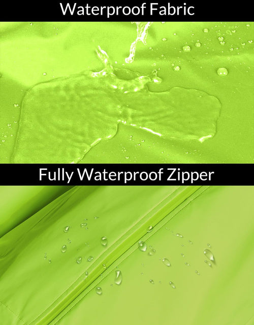 Load image into Gallery viewer, Women'S Running Rain Jackets Cycling Windbreaker Waterproof Reflective Windproof Spring Coat Golf Hiking Hooded
